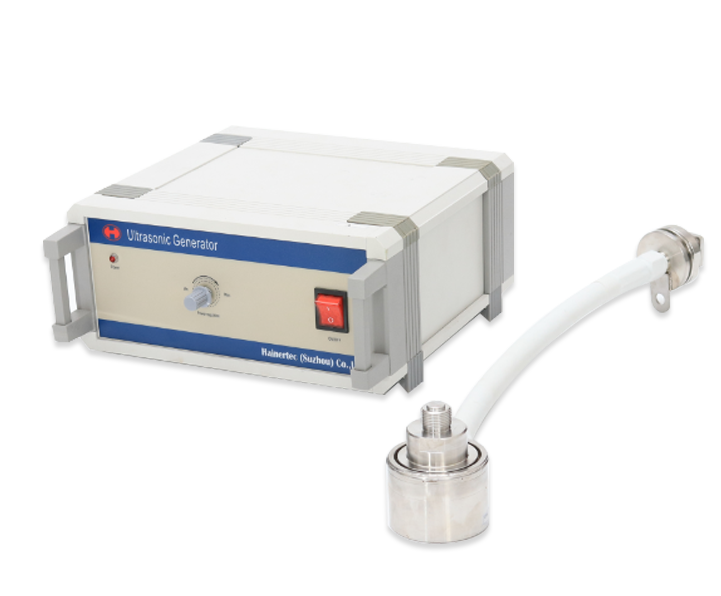 Ultrasonic transducer built-in system